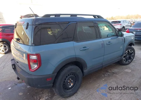 2022 Ford Bronco Sport Outer Banks z USA, uszkodzony, nr VIN 3FMCR9C69NRE24870